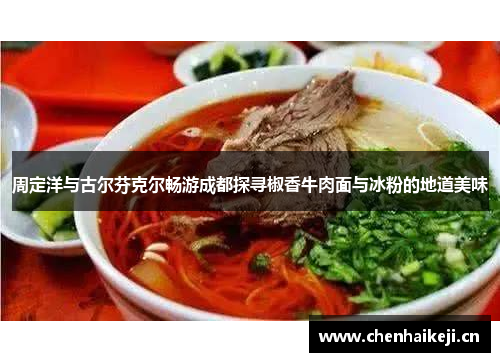周定洋与古尔芬克尔畅游成都探寻椒香牛肉面与冰粉的地道美味
